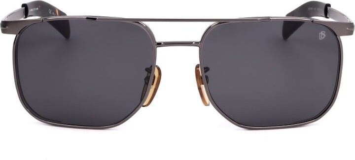 David Beckham DB7048S Rectangular Sunglasses