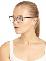 Thumbnail for your product : Tom Ford Eyewear Cat's-Eye Eyeglasses/Black