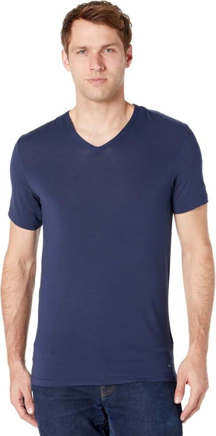 Calvin Klein Men's Ultra Soft Modal V Neck T-Shirts - ShopStyle