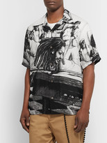 Thumbnail for your product : KAPITAL + Bob Marley Camp-Collar Printed Woven Shirt