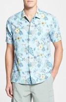 Thumbnail for your product : Tommy Bahama 'Isla De Flora' Regular Fit Silk & Cotton Campshirt