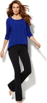 Thumbnail for your product : New York and Company Love, NY&C Collection - Woven-Front Top
