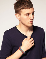 Thumbnail for your product : ASOS Double Washed Rope Bracelet Pack