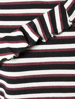 Thumbnail for your product : MAISON KITSUNÉ striped fitted dress
