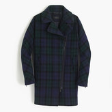 Thumbnail for your product : J.Crew Zippered coat in Black Watch tartan