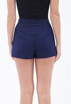 Thumbnail for your product : Forever 21 contemporary split-front brocade skort