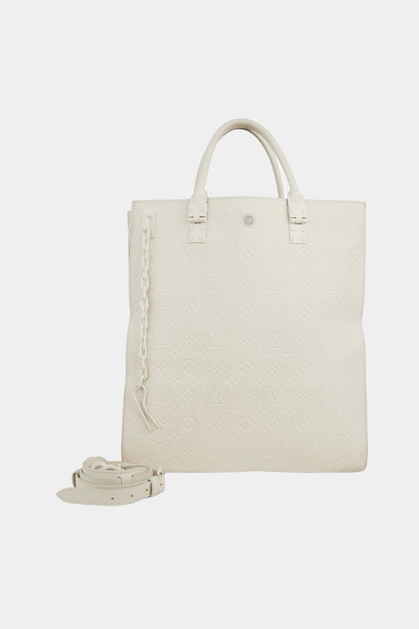 Louis Vuitton Monogram Taurillon Sac Plat Tote Bag