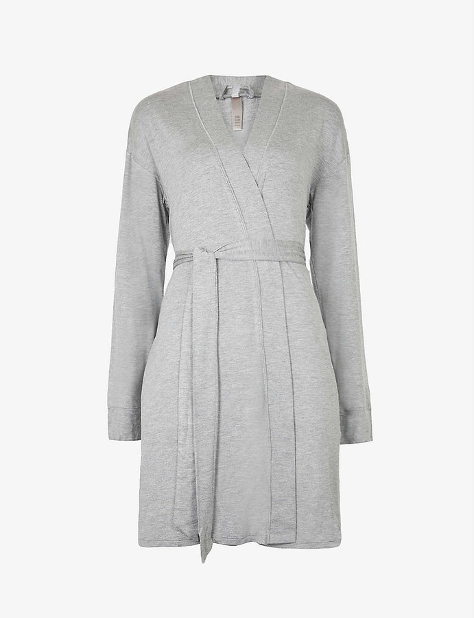 SKIMS Sleep belted stretchjersey robe ShopStyle