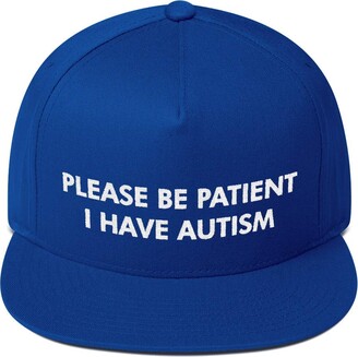 American Eagle Please Be Patient I Have Autism Hat - Blue - ShopStyle