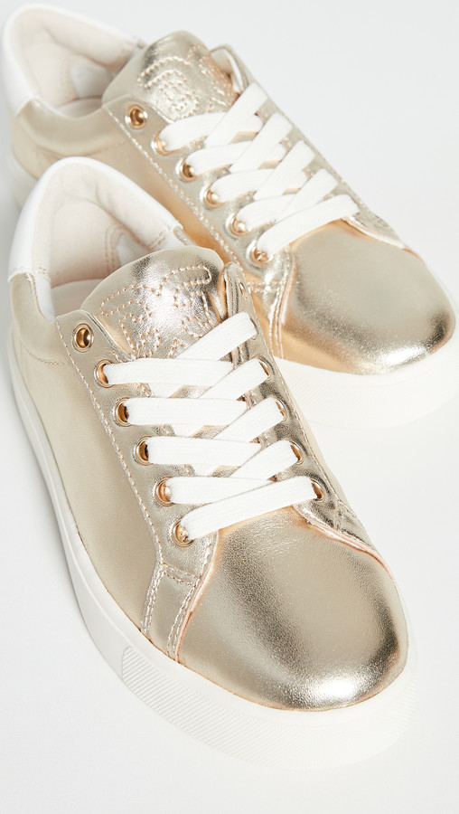 sam edelman gold sneakers