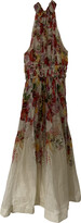 Linen mid-length dress 