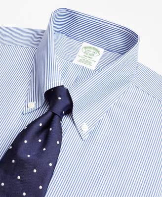 Brooks Brothers Milano Slim-Fit Dress Shirt, Non-Iron Candy Stripe