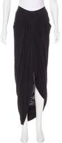 Thumbnail for your product : Rick Owens Lilies Draped Maxi Skirt