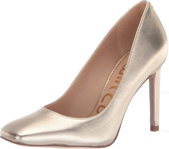 sam edelman gold pumps