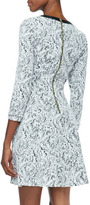 Thumbnail for your product : Ali Ro Printed 3/4-Sleeve Knit Dress
