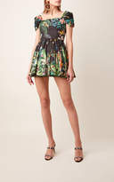 Thumbnail for your product : Dolce & Gabbana Printed Cotton-Poplin Mini Dress