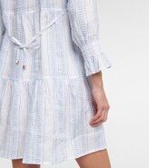 Thumbnail for your product : Heidi Klein Striped linen minidress