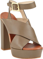 Thumbnail for your product : Chloé Crisscross Platform Sandals
