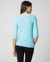 Thumbnail for your product : Le Château Viscose Blend Scoop Neck Sweater