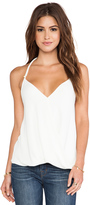 Thumbnail for your product : T-Bags 2073 T-Bags LosAngeles Drape Front Tank