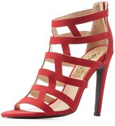 Thumbnail for your product : Charlotte Russe Qupid Caged Dress Sandals