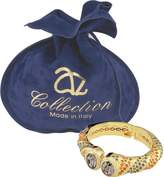 Thumbnail for your product : A-Z Collection Gold-plated Cuff Bracelet