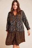 Thumbnail for your product : Marlie Button-Front Chambray Tunic