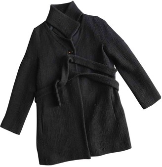 Chloé Black Wool Coat for Women