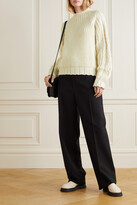 Thumbnail for your product : ENVELOPE1976 Twister Cable-knit Wool Sweater