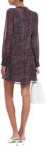 Thumbnail for your product : Derek Lam 10 Crosby Printed Georgette Mini Dress
