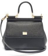 Thumbnail for your product : Dolce & Gabbana Sicily Small Leather Cross-body Bag - Black