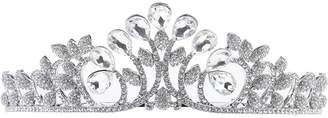 styling/ Baoblaze Baroque Style Bridal Tiara Diamante Rhinestone Headpieces Wedding Party Headband