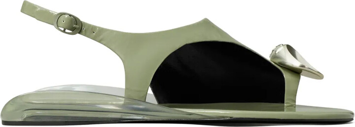 Tory Burch Patos asymmetric slingback sandals