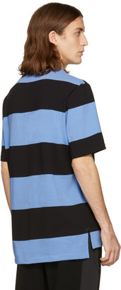 Alexander Wang T by Blue & Black Striped T-Shirt