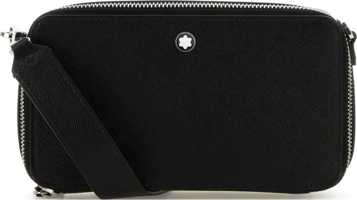 Montblanc Leather Messenger Bag