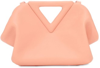 Bottega Veneta Sm Point Nappa Leather Top Handle Bag