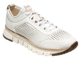 Cole Haan ZeroGrand Laser-Cut Leather Sneakers