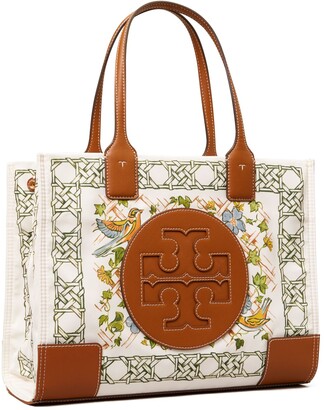 ella printed tote bag
