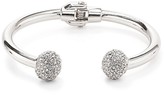 Thumbnail for your product : Lydell NYC Fireball Pave Hinge Bangle