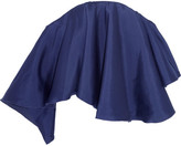 Thumbnail for your product : SOLACE London Laurel Strapless Charmeuse Top - Navy