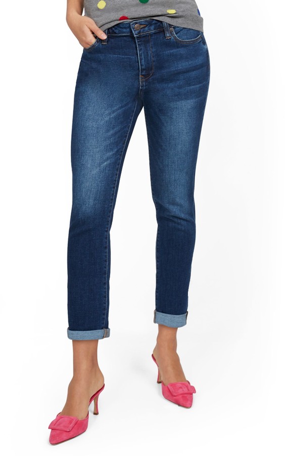 boyfriend jeans capri