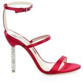 Thumbnail for your product : Sophia Webster Rosalind Satin Ankle-Strap Sandals