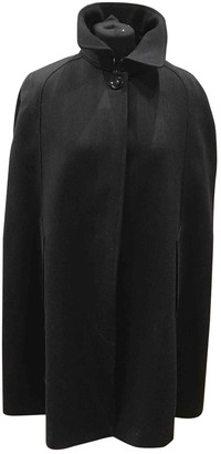 Dolce & Gabbana Anthracite Wool Coat for Women