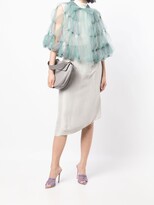 Thumbnail for your product : Giorgio Armani Pre-Owned 2010 High-Waisted Asymmetric Silk Skirt