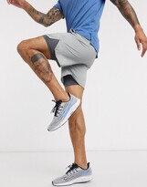 Thumbnail for your product : Nike Training Flex stride 2-in-1 shorts in grey