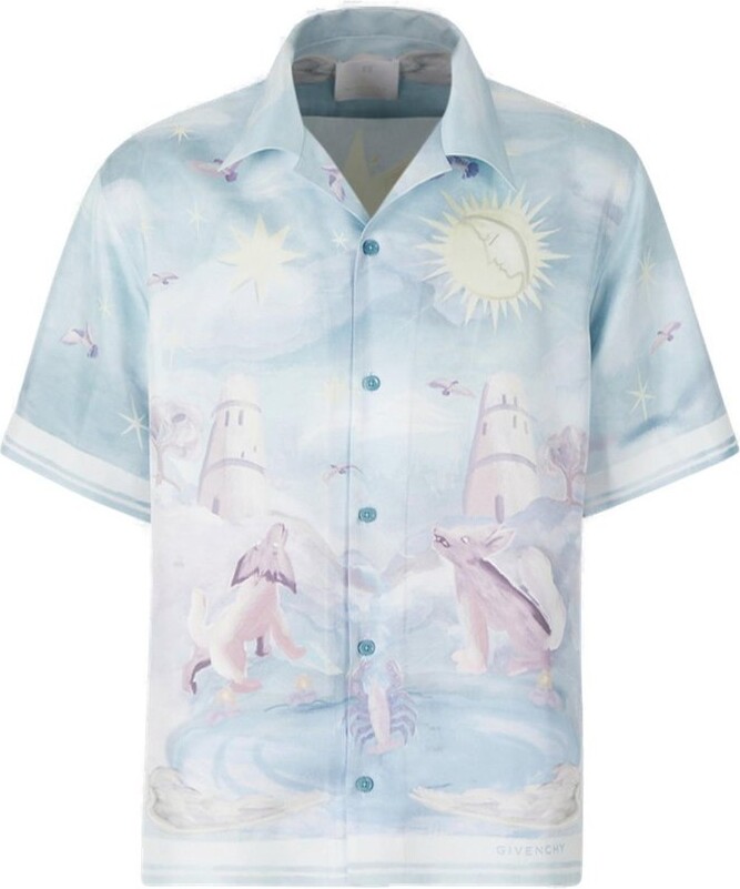 Givenchy Allover Printed Hawaiian Shirt