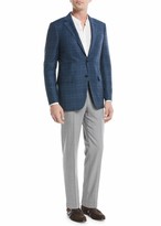 Thumbnail for your product : Ermenegildo Zegna High Performance Wool Flannel Flat-Front Trousers
