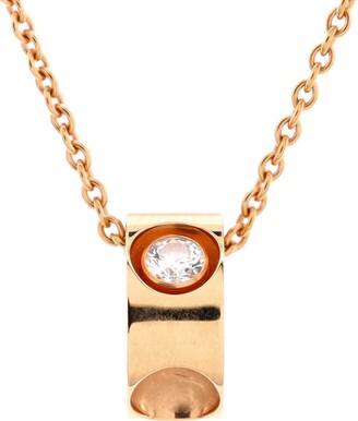 Louis Vuitton White Trunks and Bags Pendant Necklace Golden Metal  ref.424838 - Joli Closet