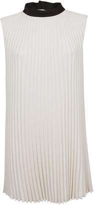 RED Valentino Pleated Shift Dress