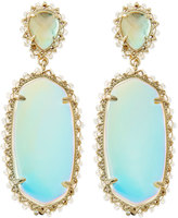 Thumbnail for your product : Kendra Scott Parsons Clip-On Earrings, Translucent Iridescent